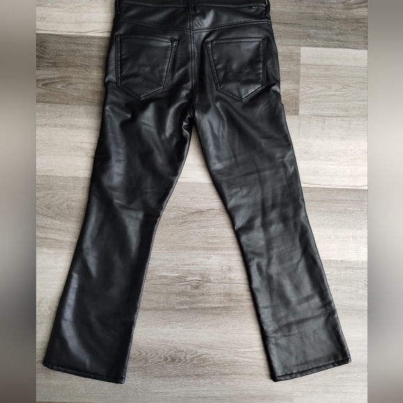 Mother The Insider Ankle Faux Show Leather Pants 29 - Picture 9 of 15